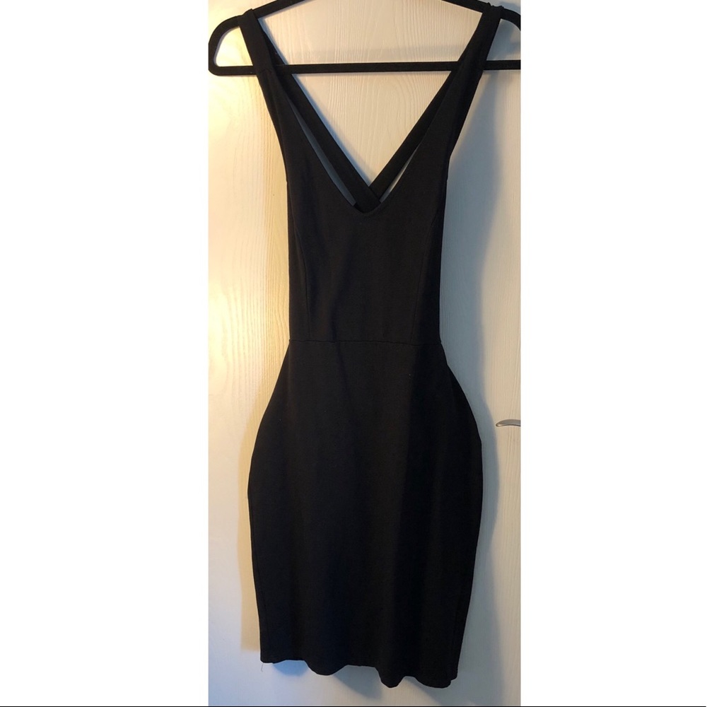 Black fitted M evening dress Charlotte Russe